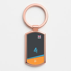Norris - F1 Rose Gold Keyring