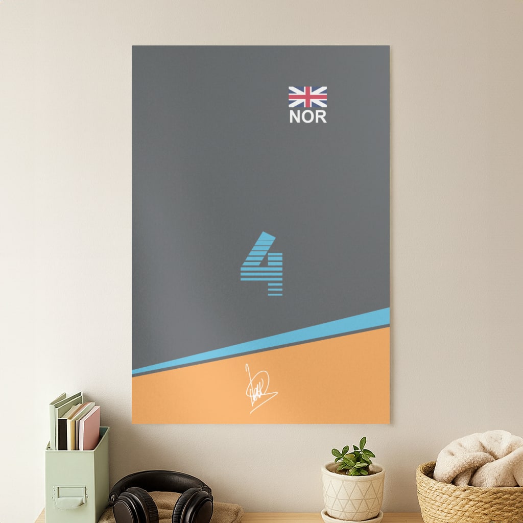 Norris - F1 Poster