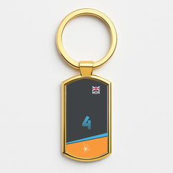 Norris - F1 Gold Keyring