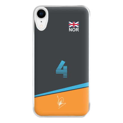 Norris - F1 Phone Case for iPhone XR