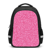 Track Outlines Pink Backpack 1
