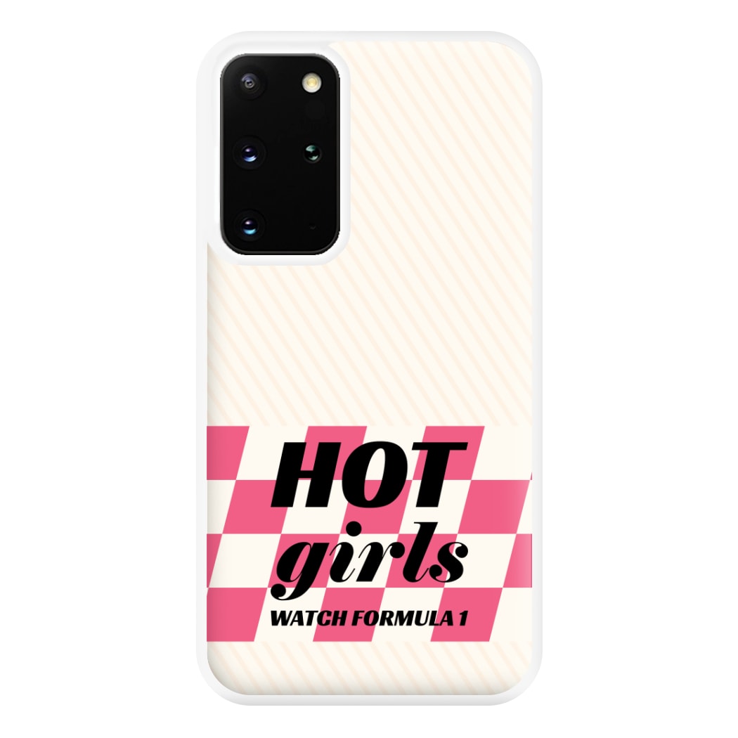 Hot Girls Watch Formula One Phone Case for Galaxy S20 Plus