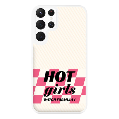 Hot Girls Watch Formula One Phone Case for Galaxy S22 Ultra