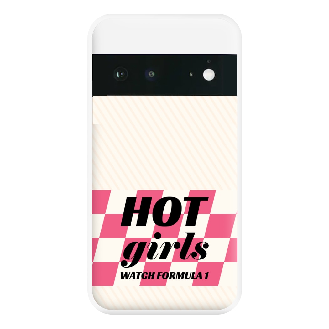 Hot Girls Watch Formula One Phone Case for Google Pixel 6a