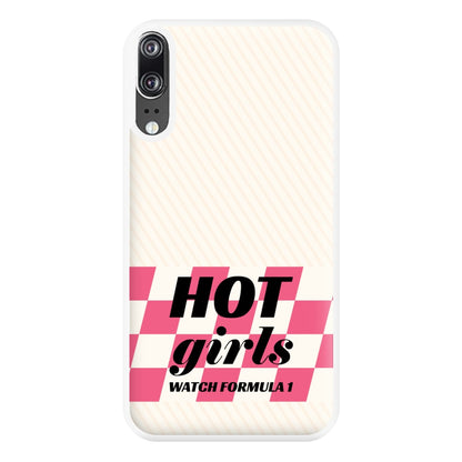 Hot Girls Watch Formula One Phone Case for Huawei P20