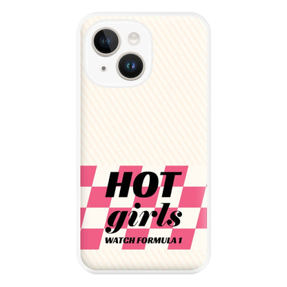 Hot Girls Watch Formula One Phone Case for iPhone 14 Plus