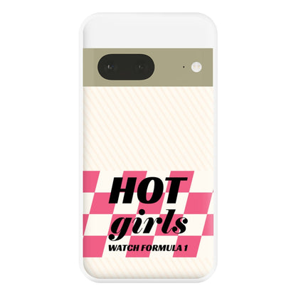 Hot Girls Watch Formula One Phone Case for Google Pixel 7a