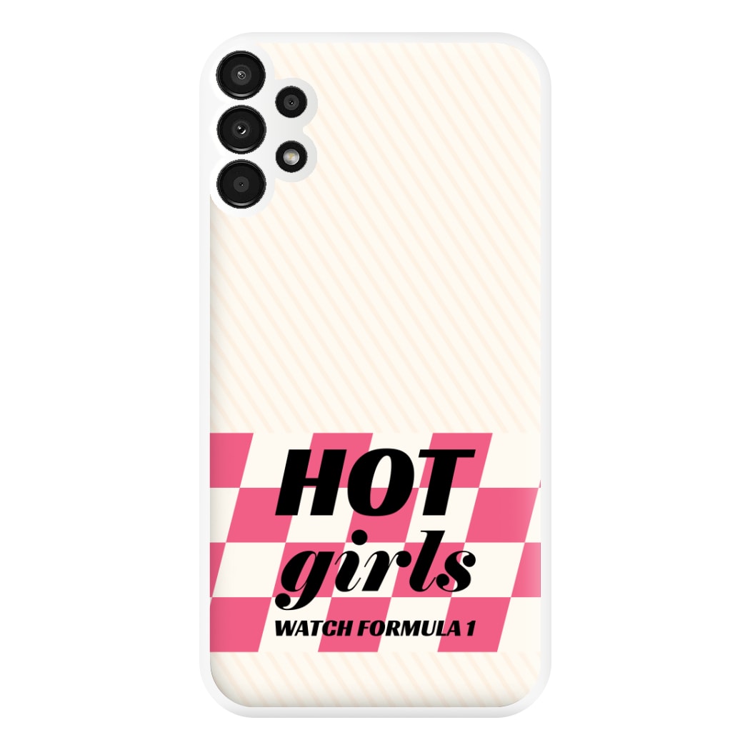 Hot Girls Watch Formula One Phone Case for Galaxy A13