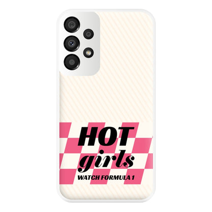 Hot Girls Watch Formula One Phone Case for Galaxy A33