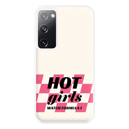 Hot Girls Watch Formula One Phone Case for Galaxy S20