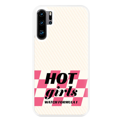 Hot Girls Watch Formula One Phone Case for Huawei P30 Pro