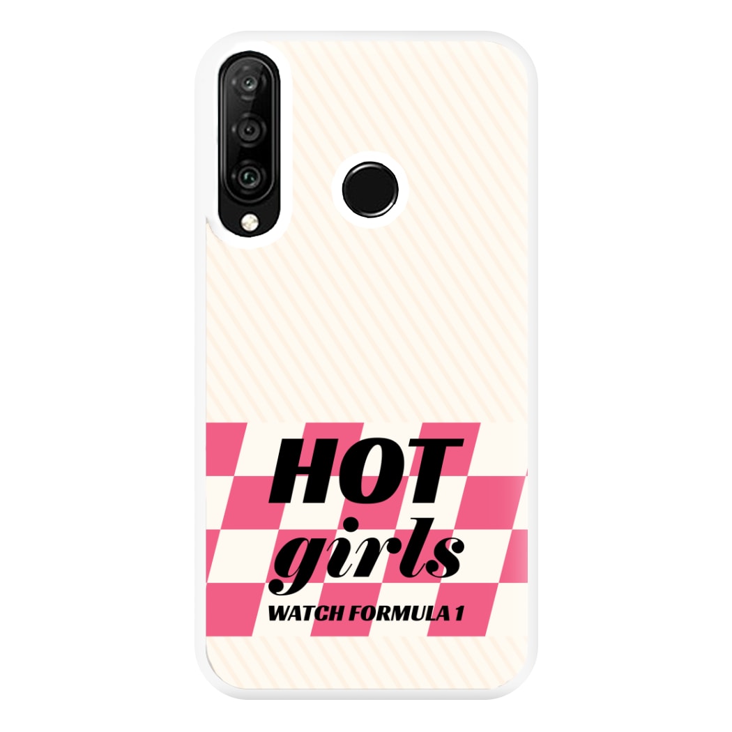 Hot Girls Watch Formula One Phone Case for Huawei P30 Lite