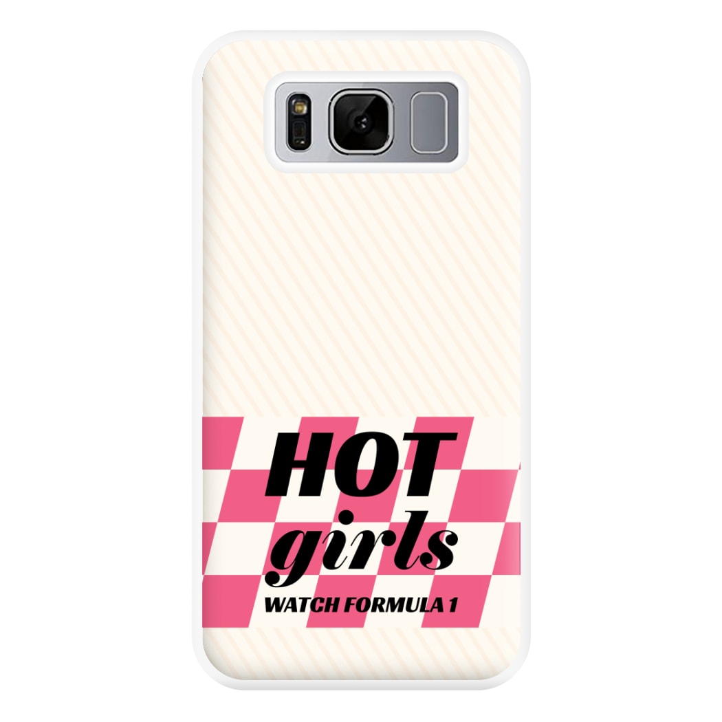 Hot Girls Watch Formula One Phone Case for Galaxy S8 Plus