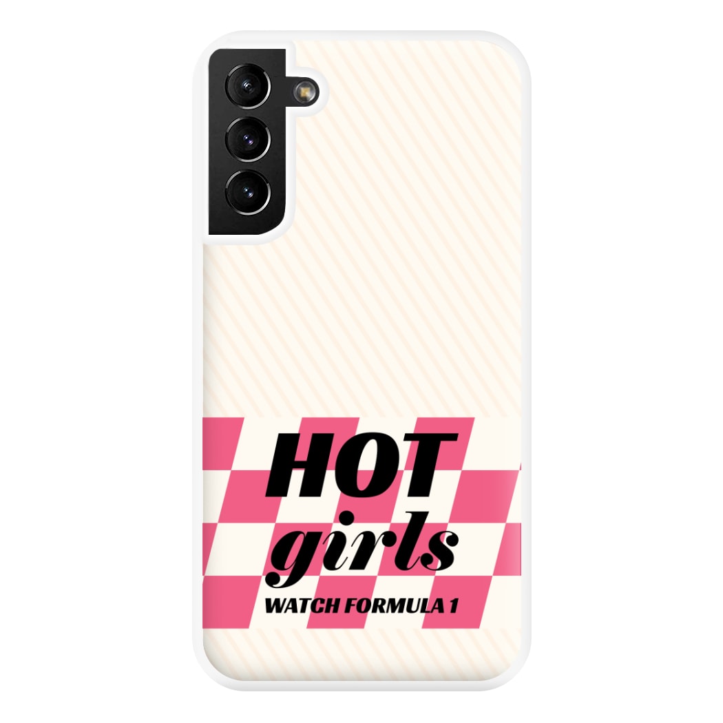 Hot Girls Watch Formula One Phone Case for Galaxy S21 Plus