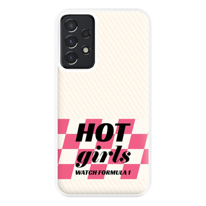 Hot Girls Watch Formula One Phone Case for Galaxy A52 / A52s