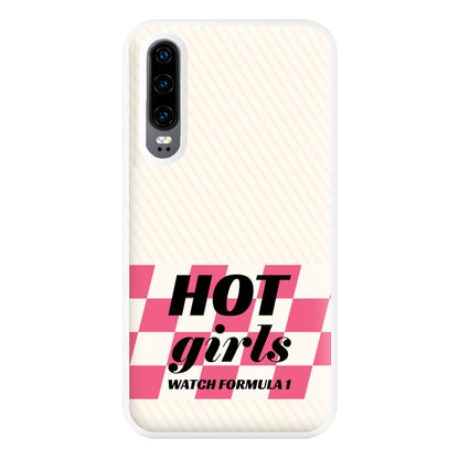 Hot Girls Watch Formula One Phone Case for Huawei P30