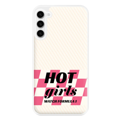 Hot Girls Watch Formula One Phone Case for Galaxy S23FE