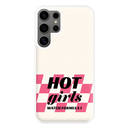 Hot Girls Watch Formula One Phone Case for Galaxy S24 Ultra