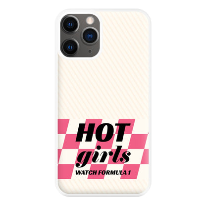 Hot Girls Watch Formula One Phone Case for iPhone 12 Pro Max