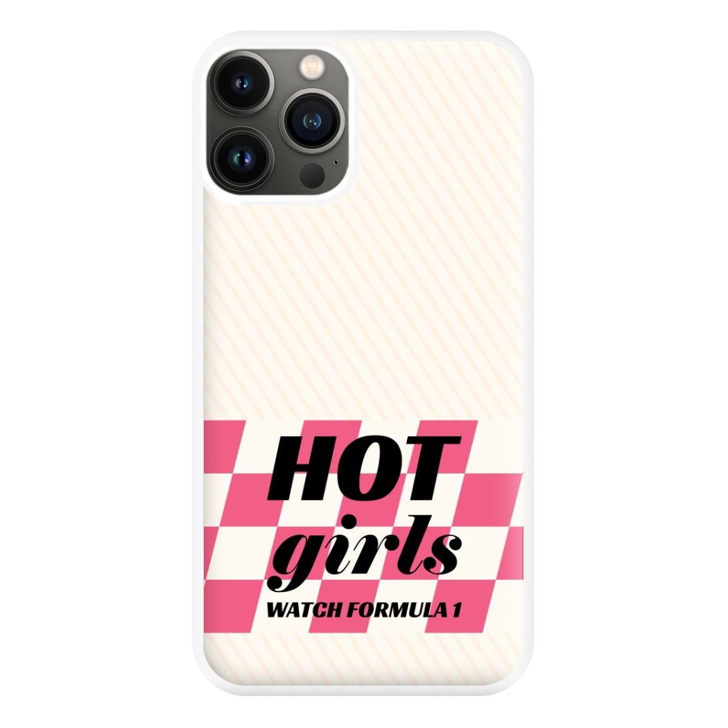 Hot Girls Watch Formula One Phone Case for iPhone 11 Pro Max