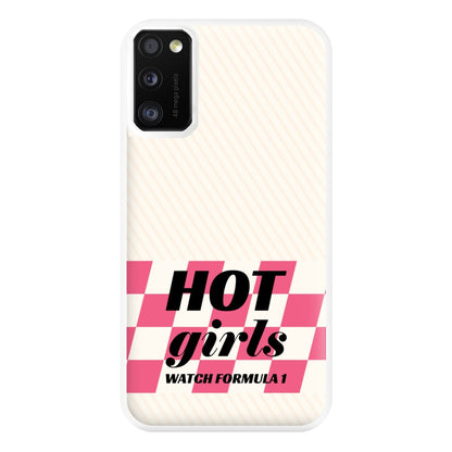 Hot Girls Watch Formula One Phone Case for Galaxy A41