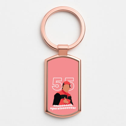 Smooth Operator Rose Gold Keyring