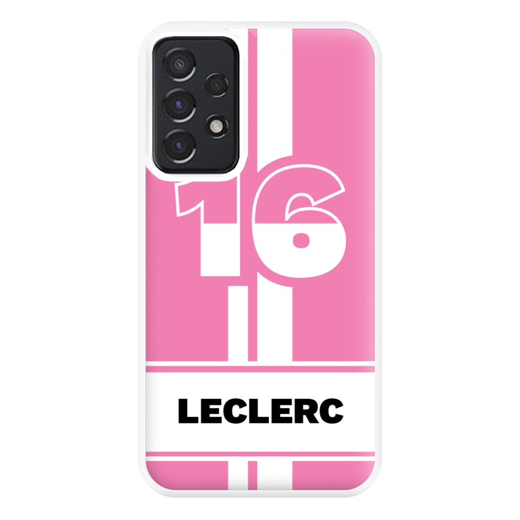 Pink Leclerc Phone Case for Galaxy A52 / A52s