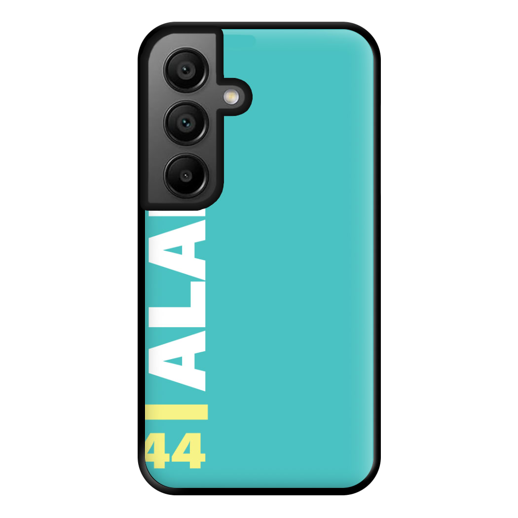 Personalised F1 Driver Blue Phone Case for Google Pixel 8