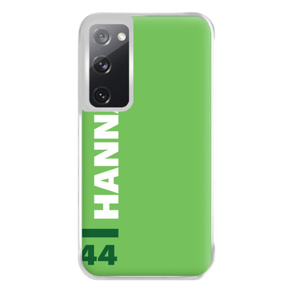 Personalised F1 Driver Green Phone Case for Galaxy S20FE