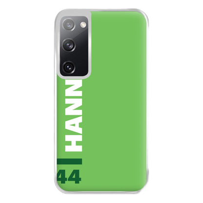 Personalised F1 Driver Green Phone Case for Galaxy S20