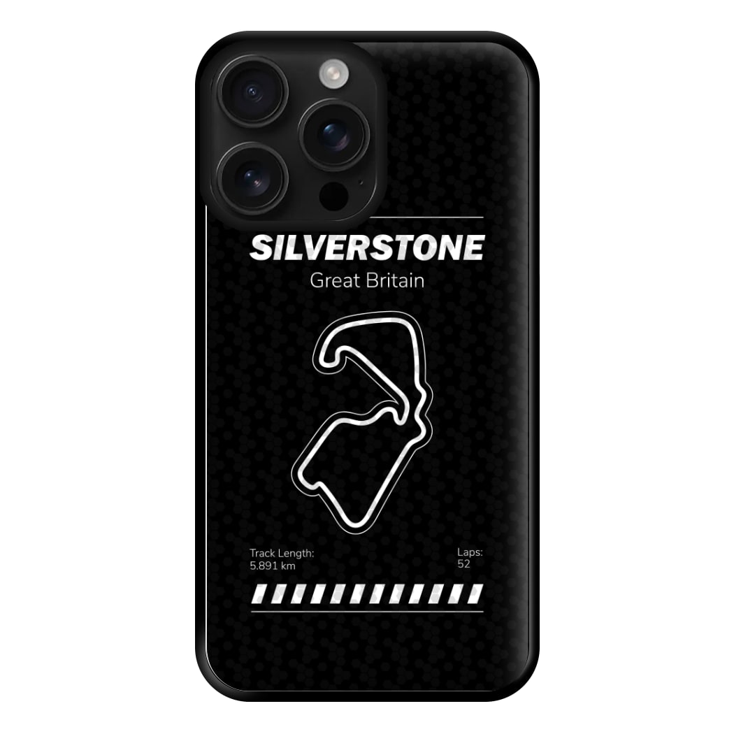 Silverstone Circuit Phone Case