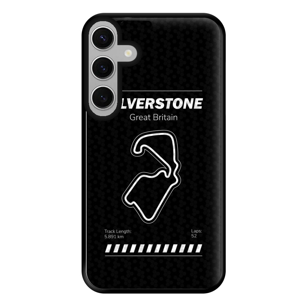 Silverstone Circuit Phone Case for Galaxy S24FE