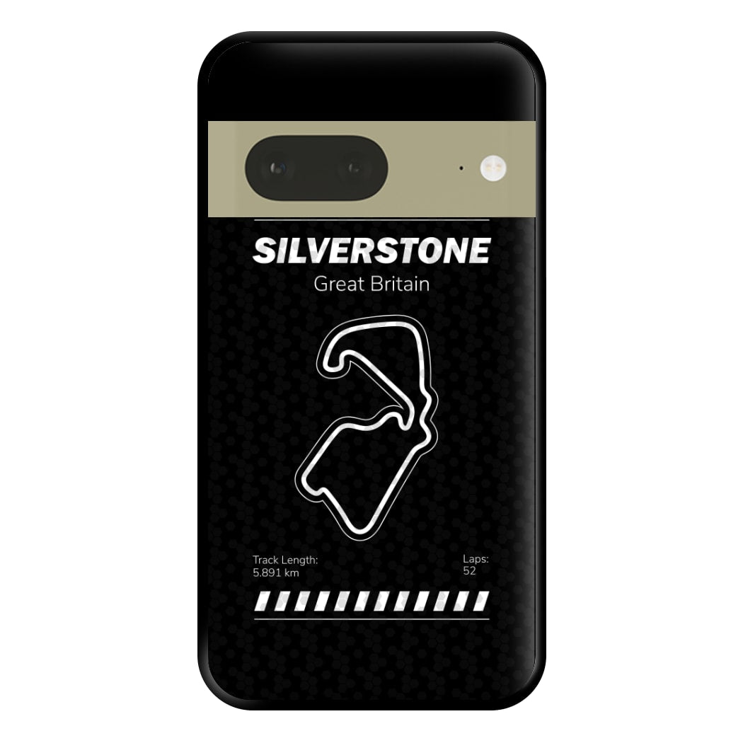 Silverstone Circuit Phone Case for Google Pixel 7a