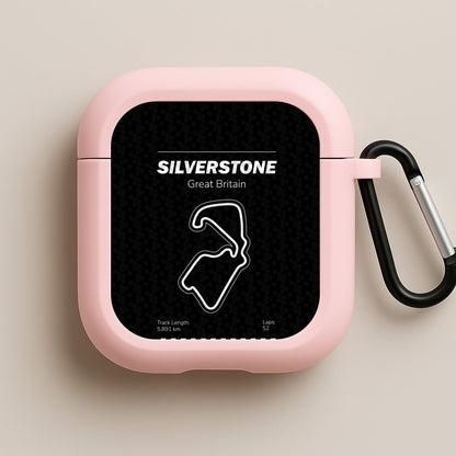 Silverstone Circuit Pink AirPods Case