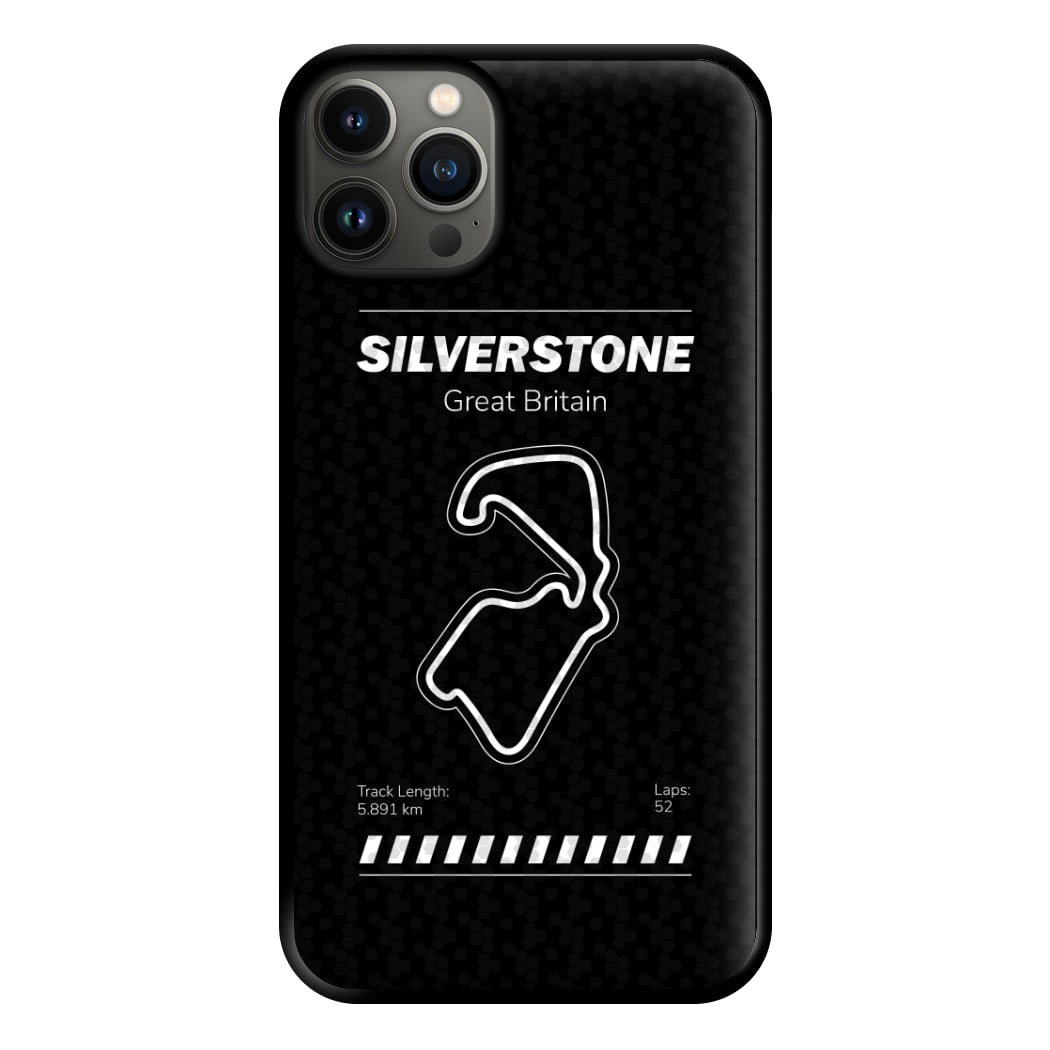 Silverstone Circuit Phone Case for iPhone 13