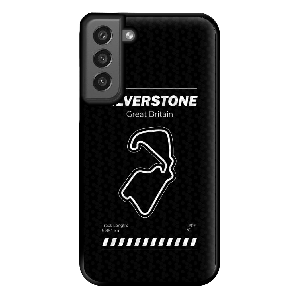 Silverstone Circuit Phone Case for Galaxy S21FE