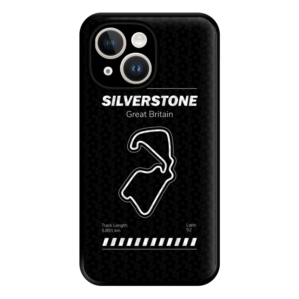 Silverstone Circuit Phone Case for iPhone 14 Plus