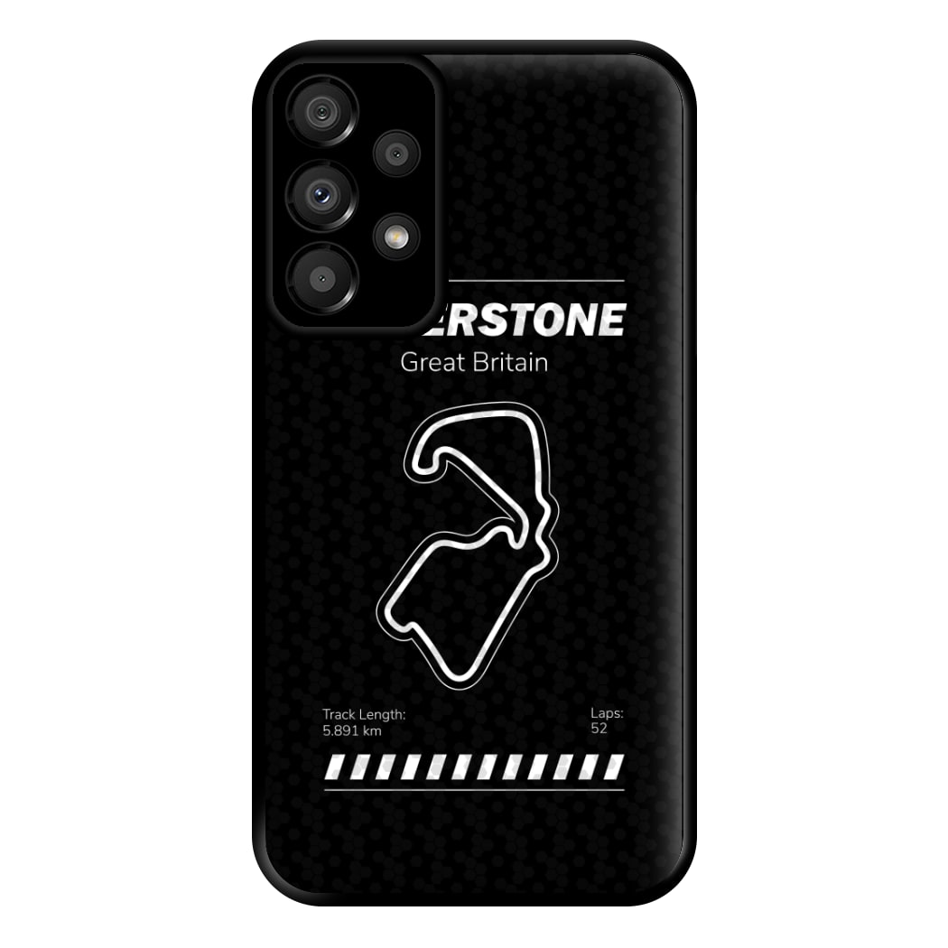 Silverstone Circuit Phone Case for Galaxy A33