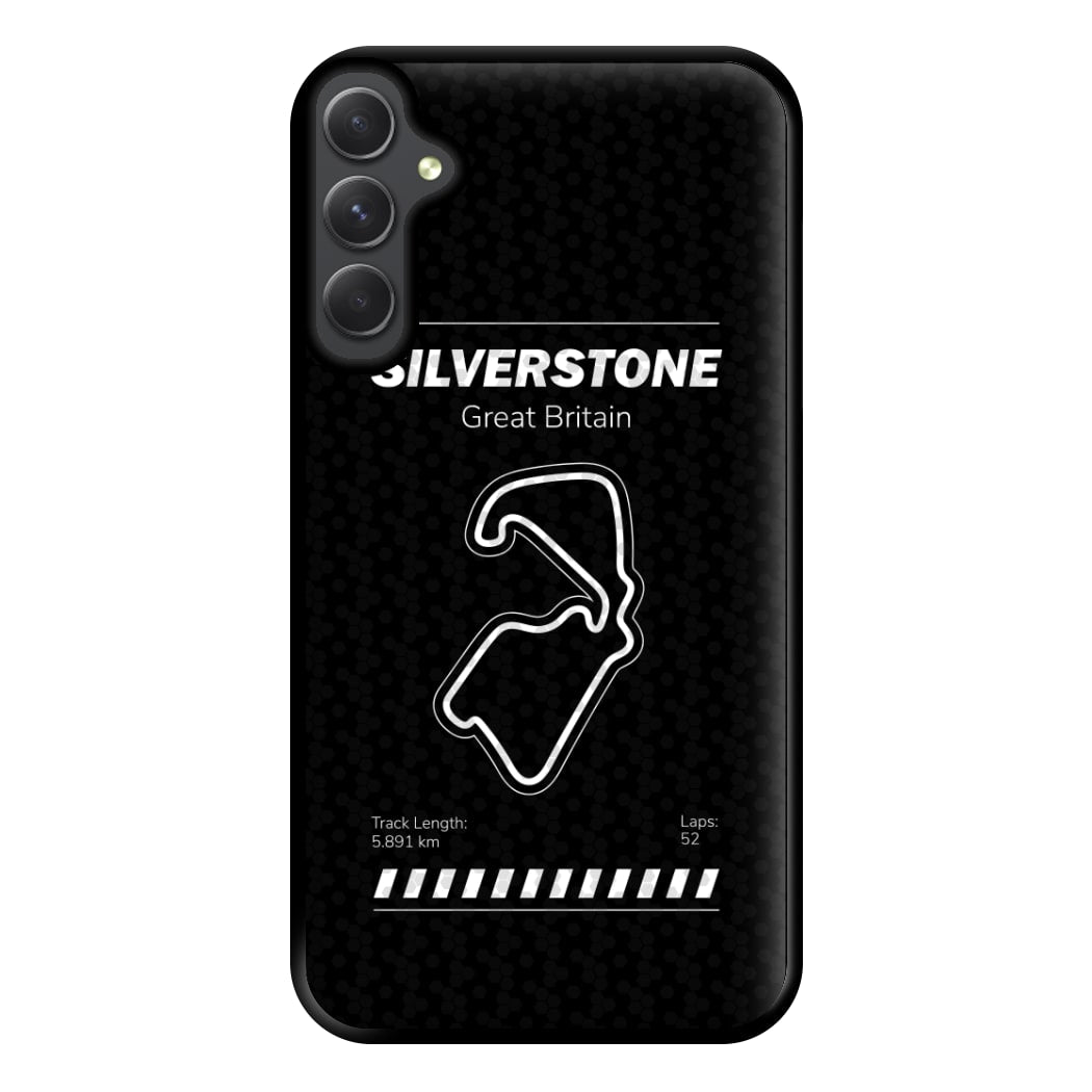 Silverstone Circuit Phone Case for Galaxy A14