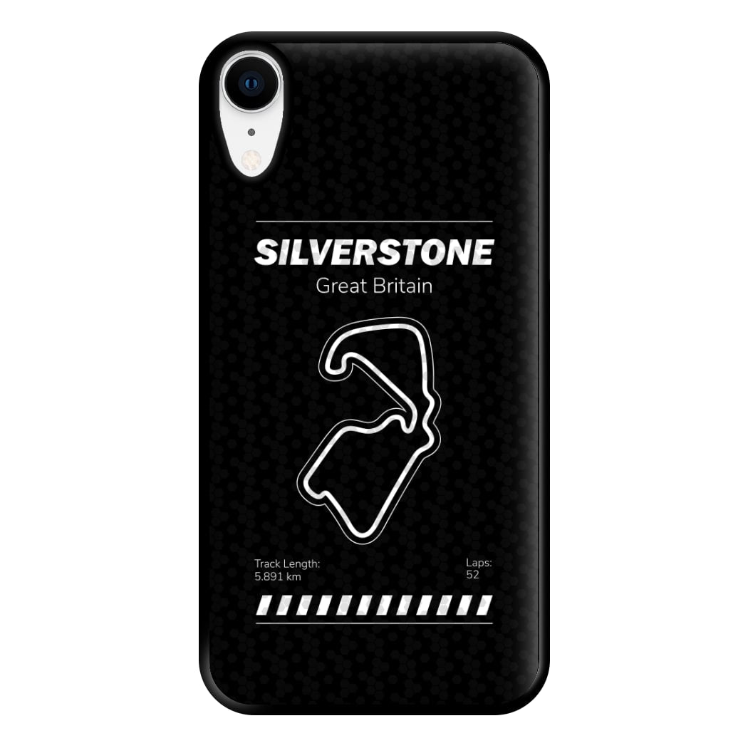 Silverstone Circuit Phone Case for iPhone XR