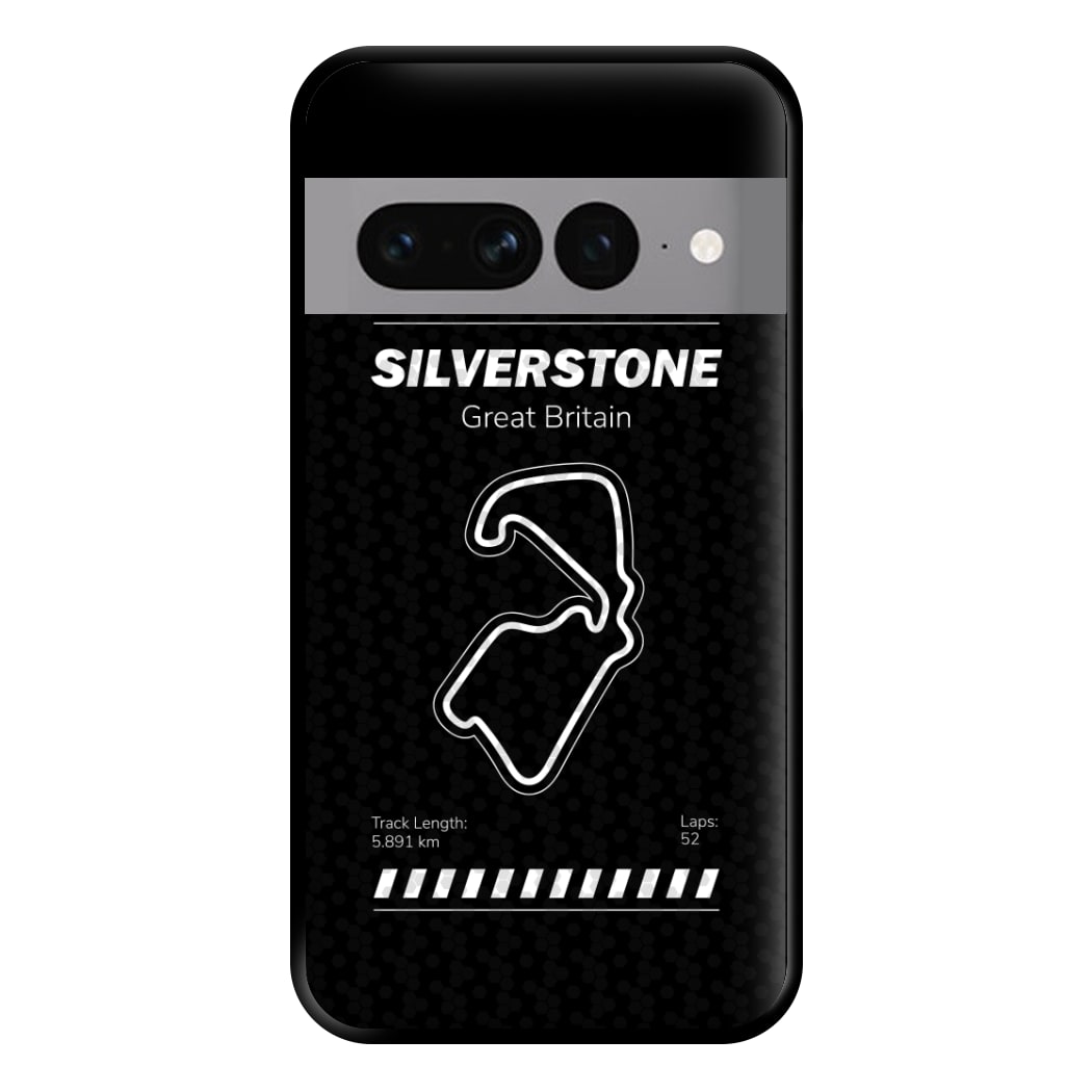 Silverstone Circuit Phone Case for Google Pixel 7 Pro