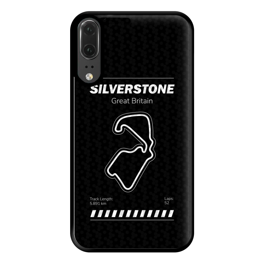 Silverstone Circuit Phone Case for Huawei P20