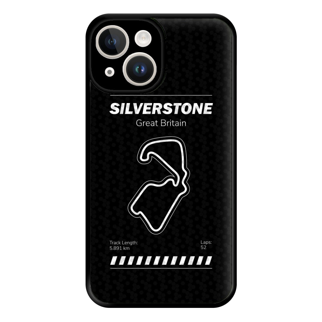 Silverstone Circuit Phone Case for iPhone 14