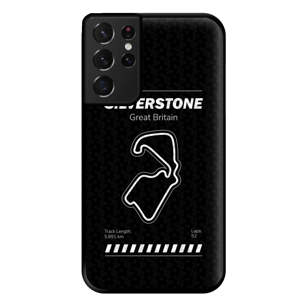 Silverstone Circuit Phone Case for Galaxy S21 Ultra