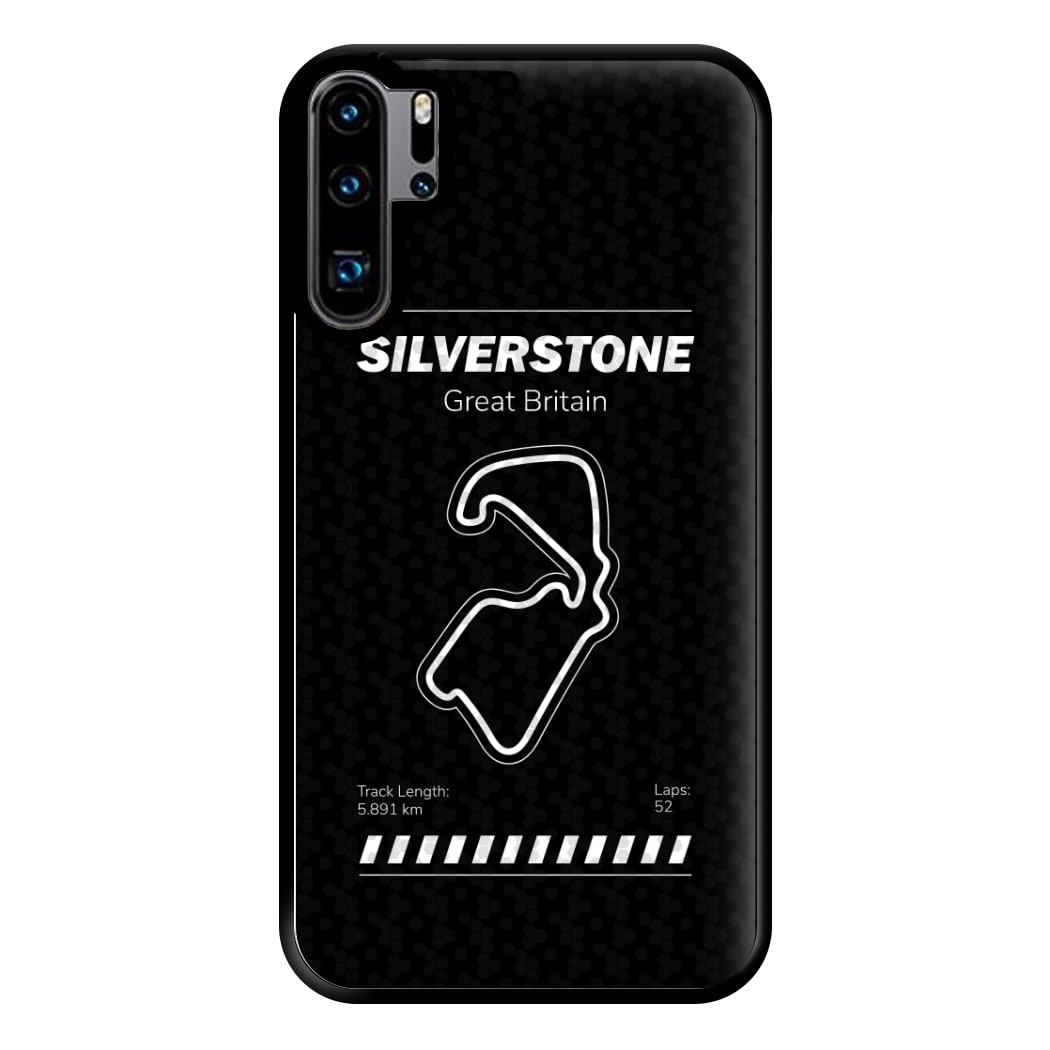 Silverstone Circuit Phone Case for Huawei P30 Pro