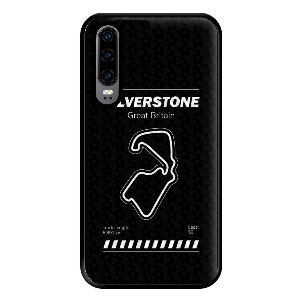 Silverstone Circuit Phone Case for Huawei P30