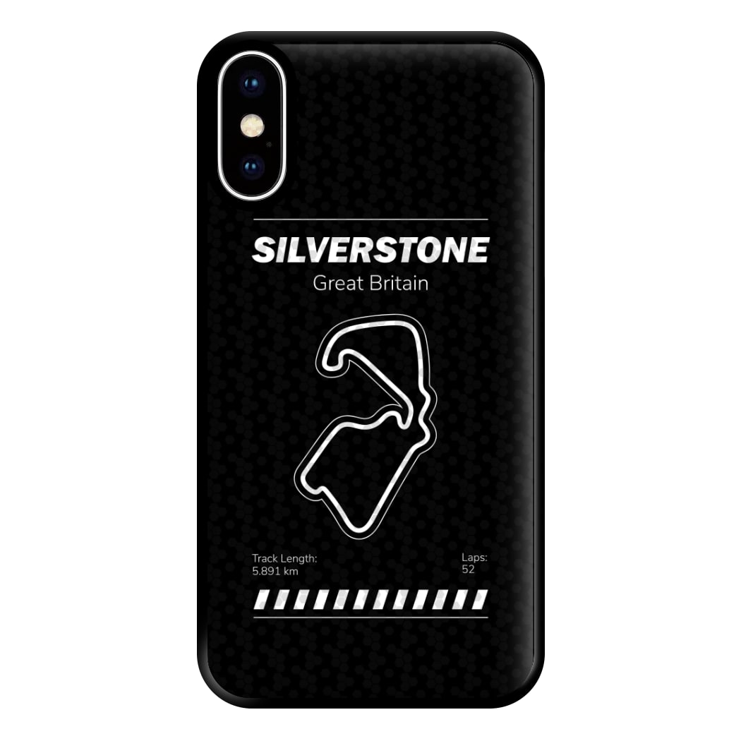 Silverstone Circuit Phone Case for iPhone XS Max