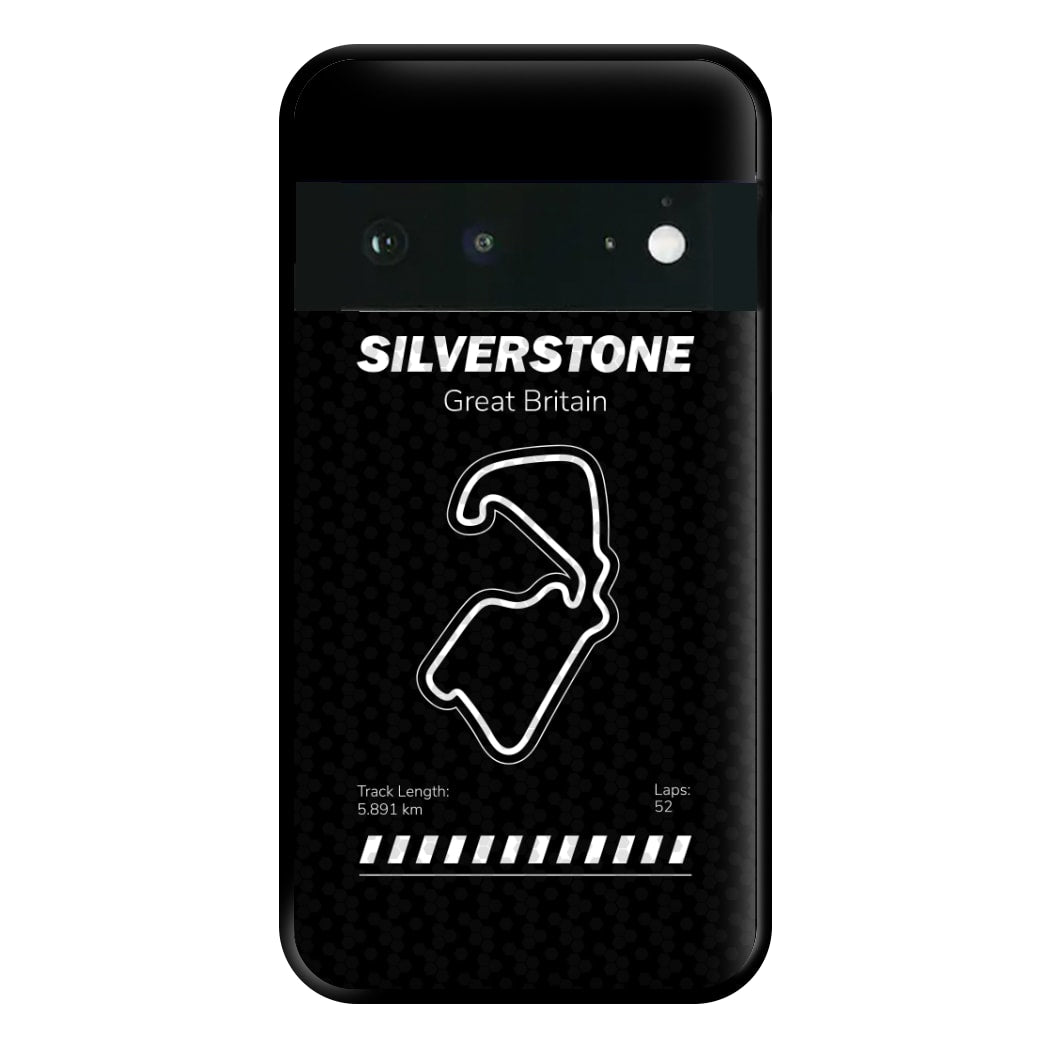 Silverstone Circuit Phone Case for Google Pixel 6a