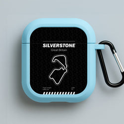 Silverstone Circuit Blue AirPods Case