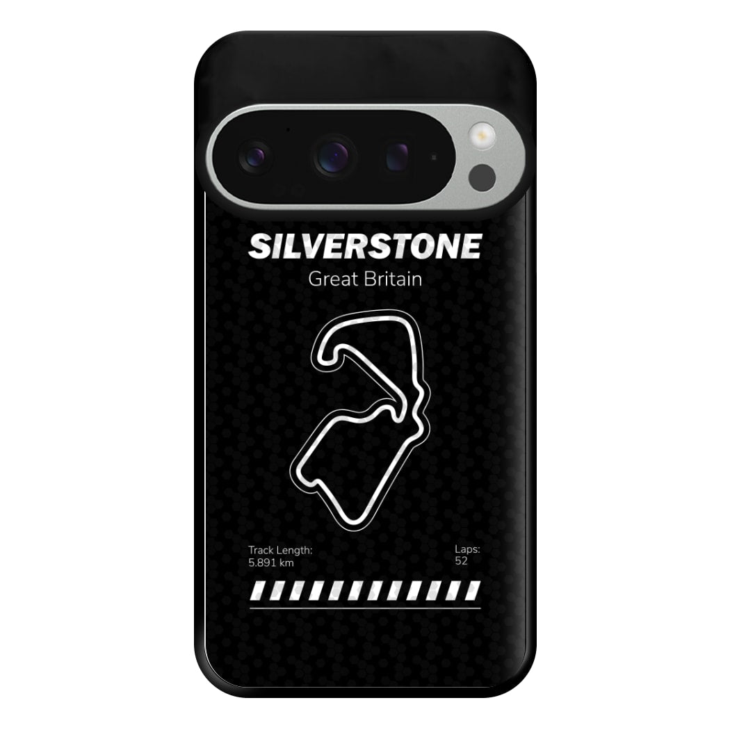 Silverstone Circuit Phone Case for Google Pixel 9 Pro XL